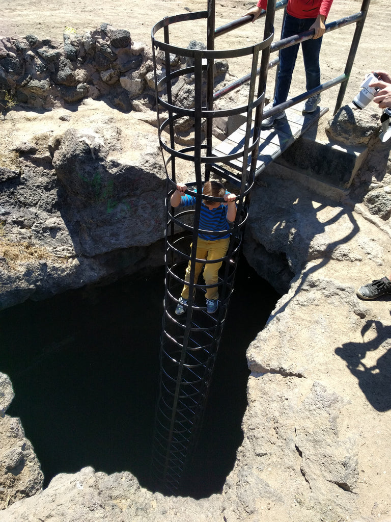 Kuna Caves Idaho Offline Outdoors ladder