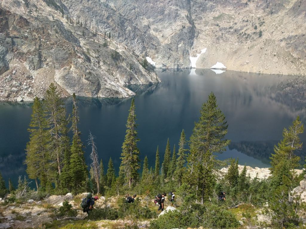 Goat Lake Idaho Sawtooth Mountains Backpacking Hiking Camping Outdoors Offline Outdoors