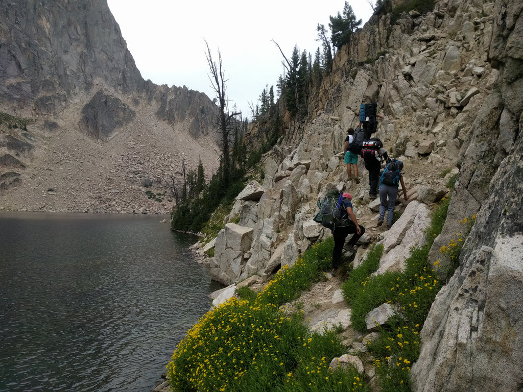 Goat Lake Idaho Sawtooth Mountains Backpacking Hiking Camping Outdoors Offline Outdoors