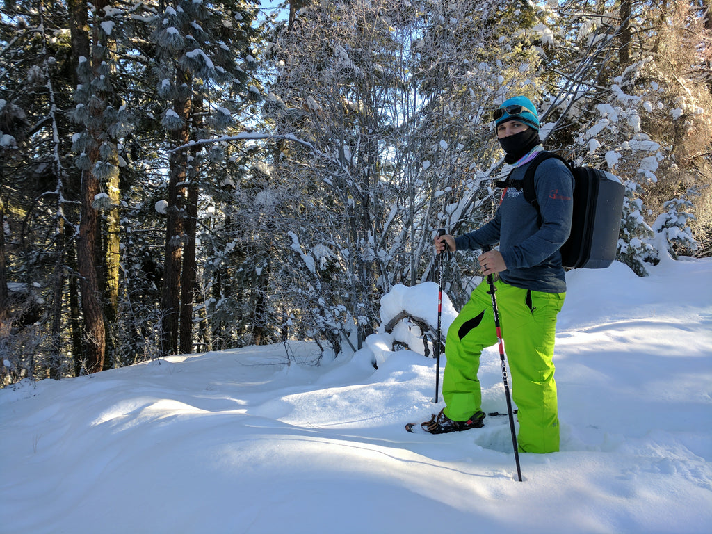 stack rock idaho boise bogus basin offline outdoors snowshoes snowshoeing boise national forest