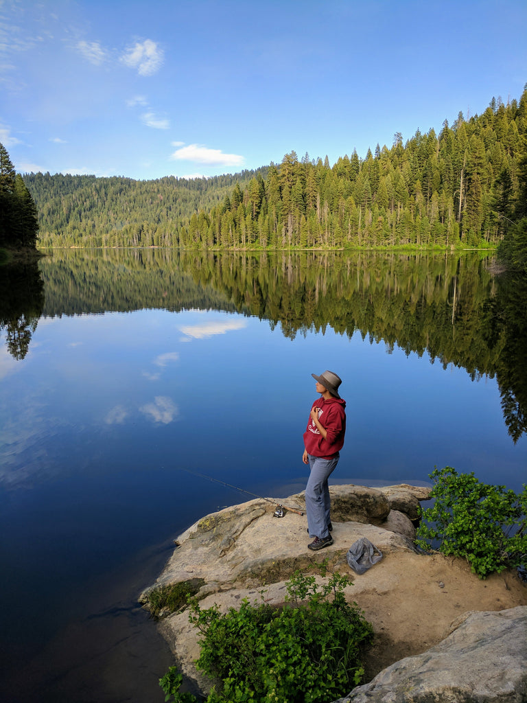 Sage Hen Reservoir Idaho Boise Fishing Lookout Point Rock Offline Outdoors