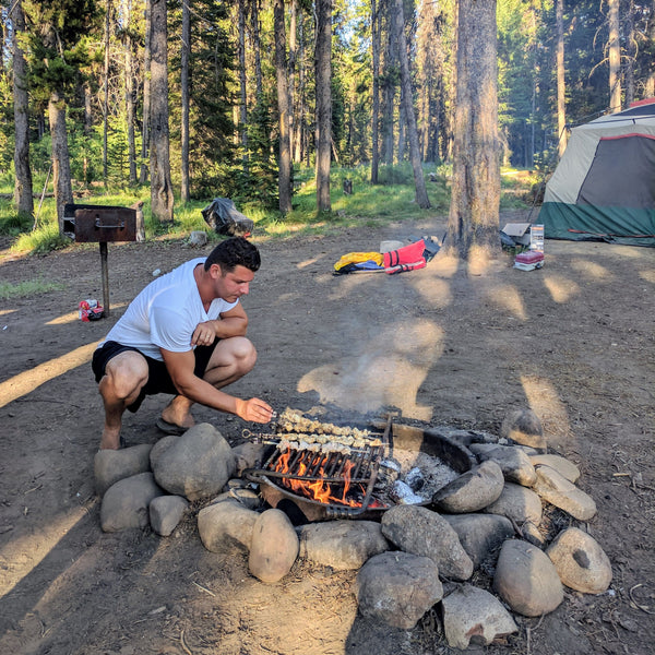 Offline outdoors camping bonfire campfire deadwood idaho