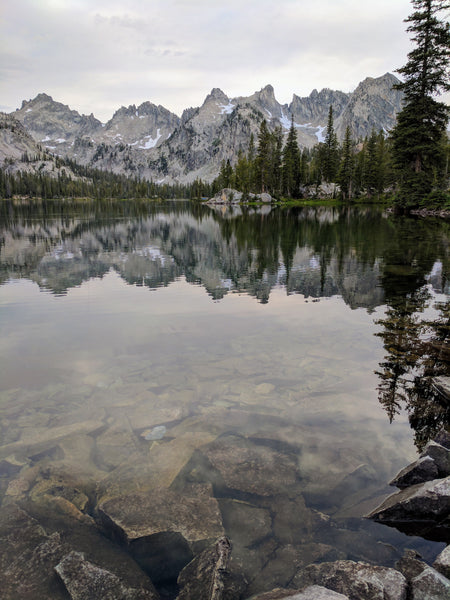 alice lake idaho sawtooth mountains stanley lake offline outdoors google pixel 2 xl