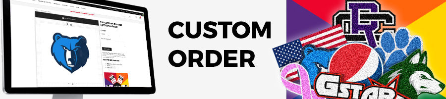 Custom order banner
