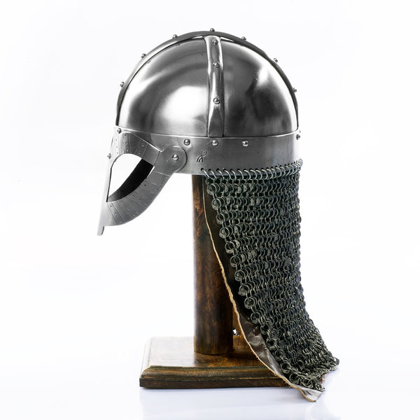 Medieval Norman Viking Gjermundbu Spectacle Armour Helmet 18 Gauge Gift 