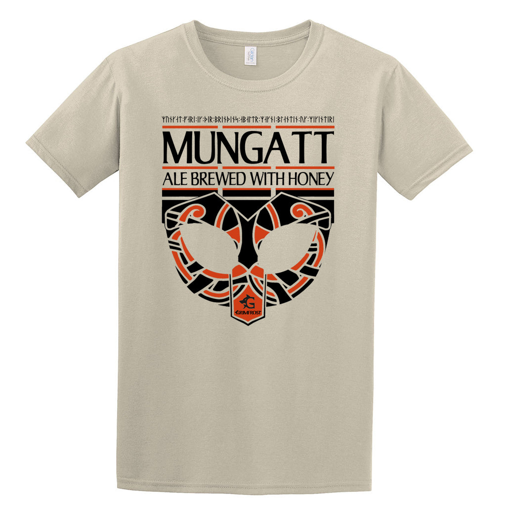 Andragende Resignation Kom op T-shirt, Mungatt, Desert Sand – Grimfrost