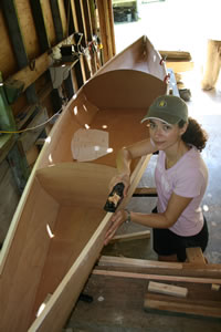 building Angus Expedition Rowboat