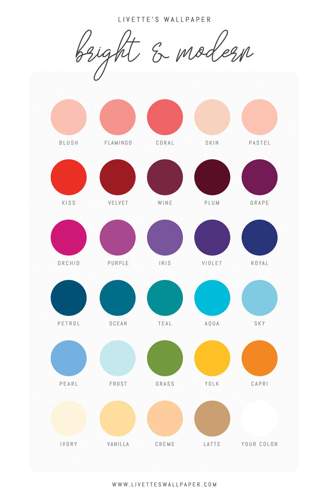 Livette's Wallpaper custom colors