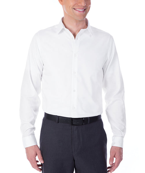 calvin klein slim fit white dress shirt