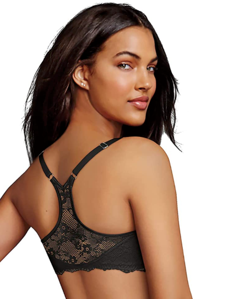 bra with back lace