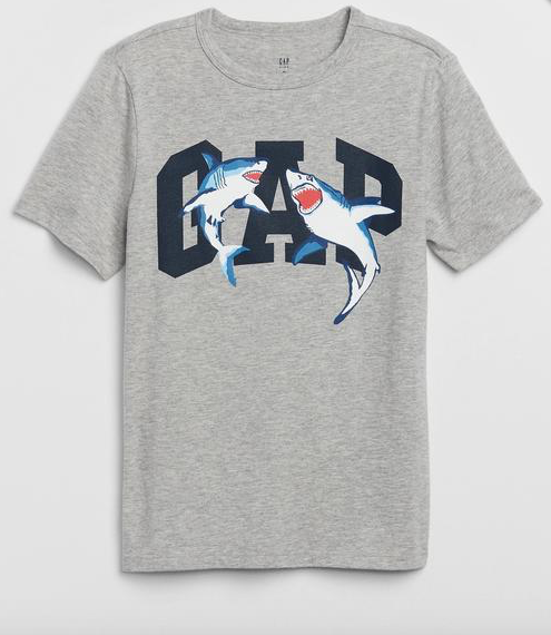 gap shark shirt