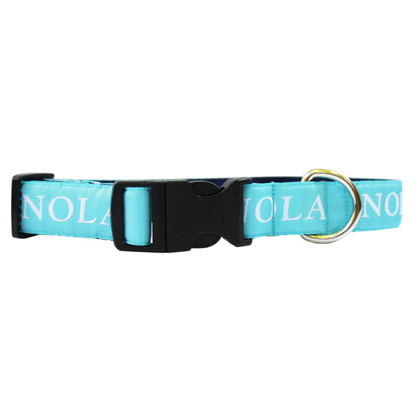 Caribbean Blue NOLA Dog Collar | NOLA 