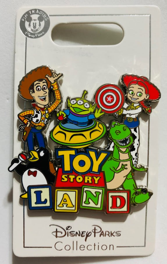 Toy Story Lanyard and 7 Disney Park Trading Pins Starter Set ~ New-by NANSY-USA Seller 