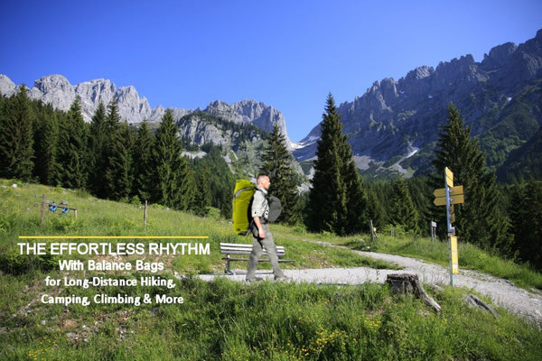 Aarn Effortless Rhythm Hiking Backpack with Balance Bags