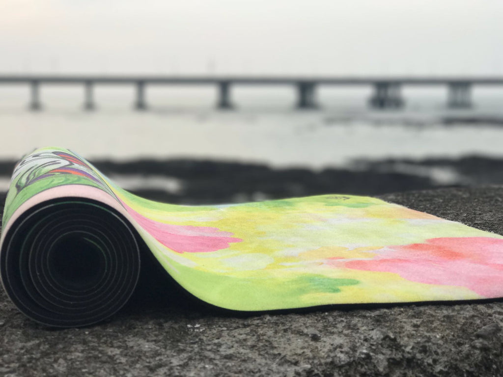 Spiritual Warrior Artist designed eco-friendly yoga mats