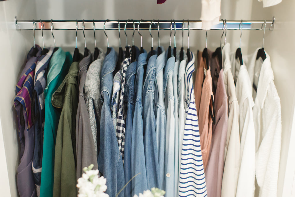 Clean and Declutter Your Closet With The KonMari method that sparks joy!