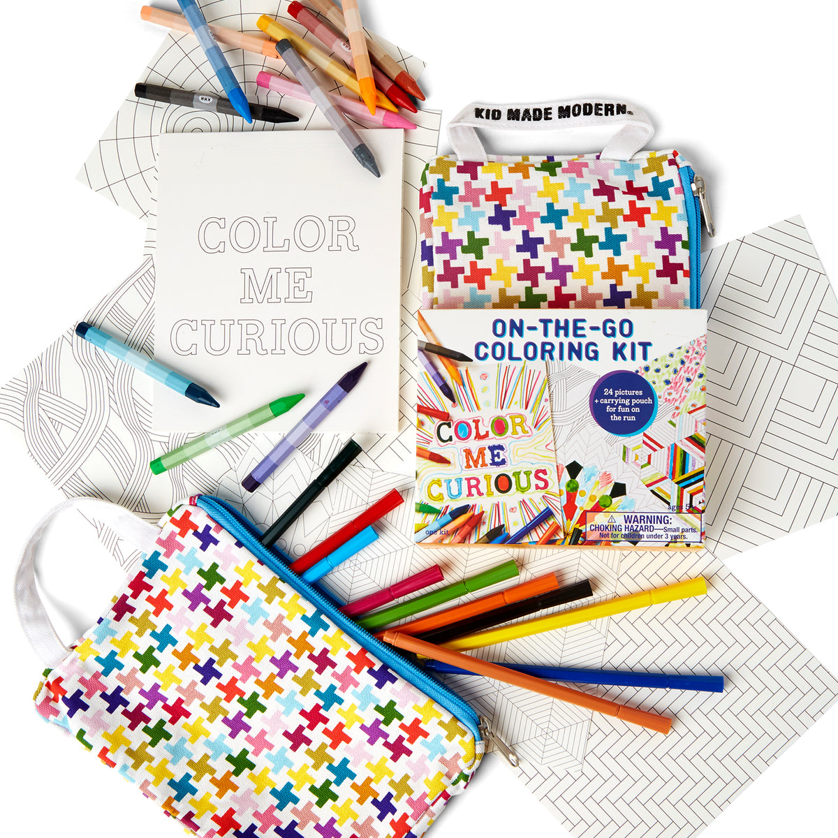 On-the-go Coloring Kit – Kid Made Modern