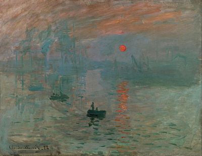 Monet - Impression Sunrise
