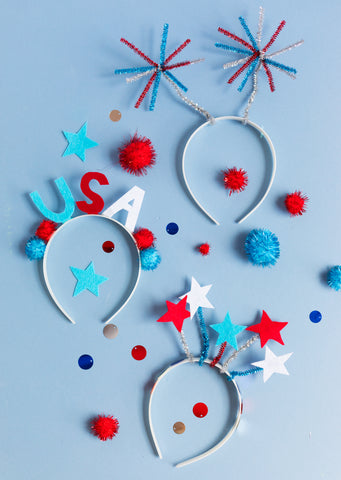 DIY Patriotic Headbands