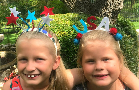 DIY Patriotic Headbands Large