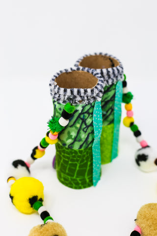 Binoculars Craft Doll