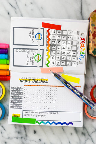 DIY Kids Calendar Notepad