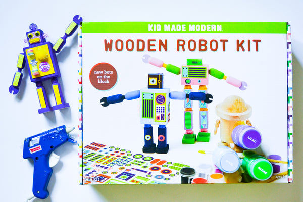 Wooden Robot Kit