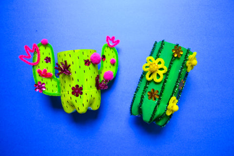 Cactus String Puppet And Bottles