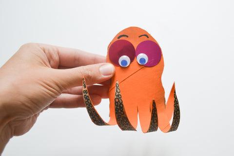 Octopus Handprint Craft