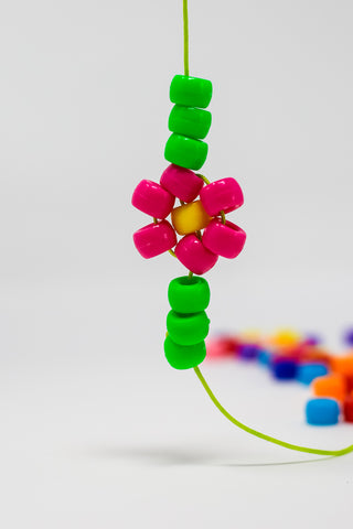 DIY Toy Stringing Beads With 2 Strings