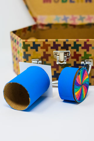 DIY Cardboard Tube Jewelry Box