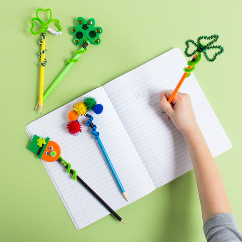 St Patricks Day Pencil Toppers
