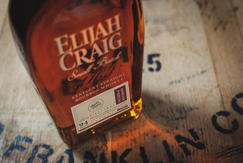 Elijah Craig Bottle Picture by Adventures in Whiskey