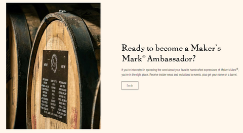 Makers Mark Ambassador Program