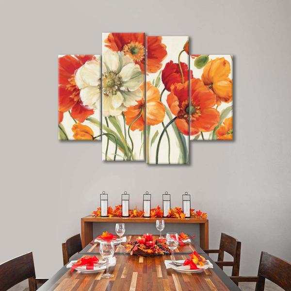thanksgiving table flowers wall art