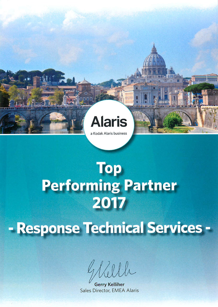 Kodak Alaris Top Performing Partner