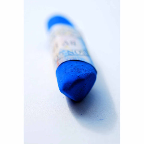 A unison ultramarine blue drawing pastel photo by Niki Fulton