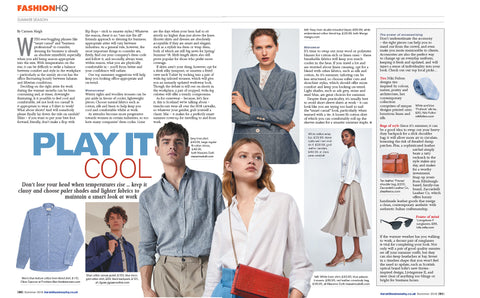 Herald Magazine Play It Cool Feature