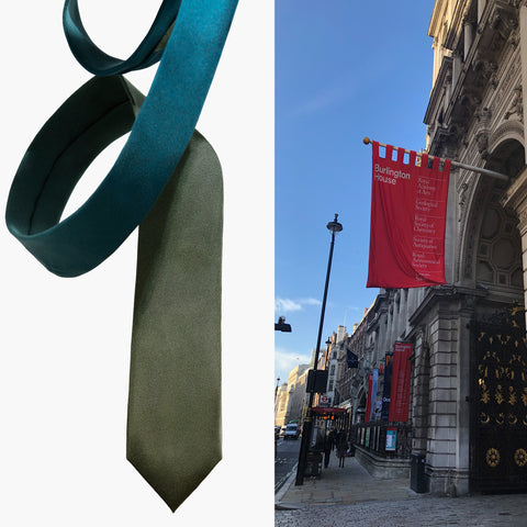 Royal Academy of Arts and Moss Silk Tie