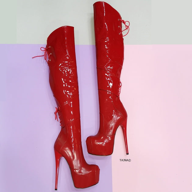 Knee High Heel Boots – Tajna Club