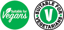 Tropical Sun Vegan & Veg Logos