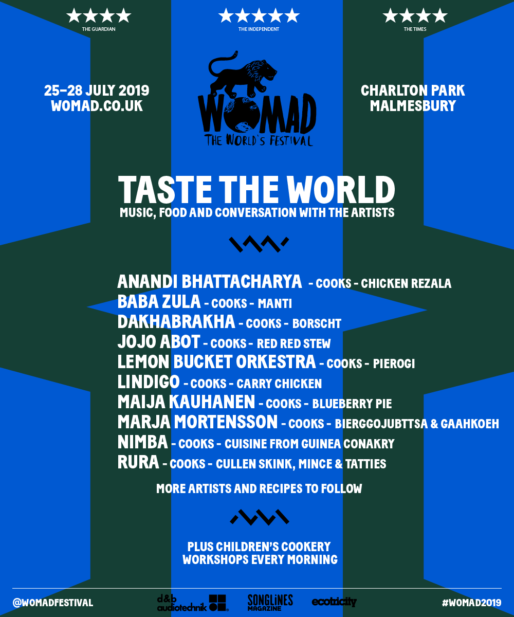 Womad & Tropical Sun present 'Taste the World'