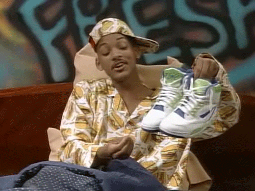 Fresh Prince cleaning trainers 
