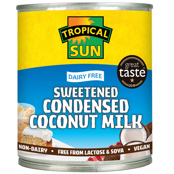 Sweetened Condensed Coconut Milk Non Dairy Tropical Sun