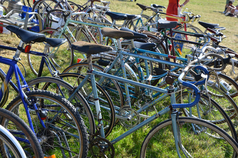 Vintage Bikes at Eroica Britannia 2017 Meccanica Clothing