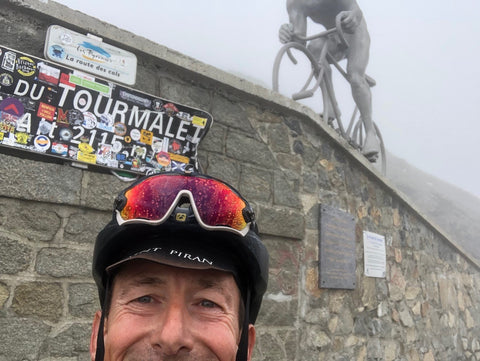 Stage 19 - Col de Tourmalet. Shame about the view here #mist