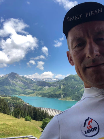 Tour de loop Stage 11 - Col du Pre. Selfie with a view… well earned. Tdf 2018