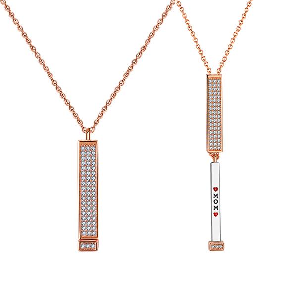 Secret Sentiments - Mom Pendant Necklace