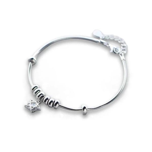 1 Sets of Shooting Star Sterling Silver Bracelet & Ring