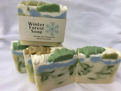 Winter Forest Handmade Natural Soap